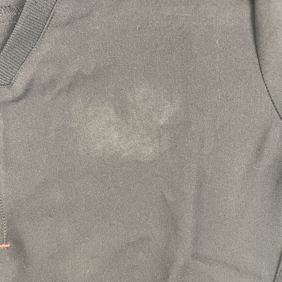 Fabletics Men's XS Black Polyester Viscose Short Sleeve Scrub Top *Flaw - Picture 3 of 11